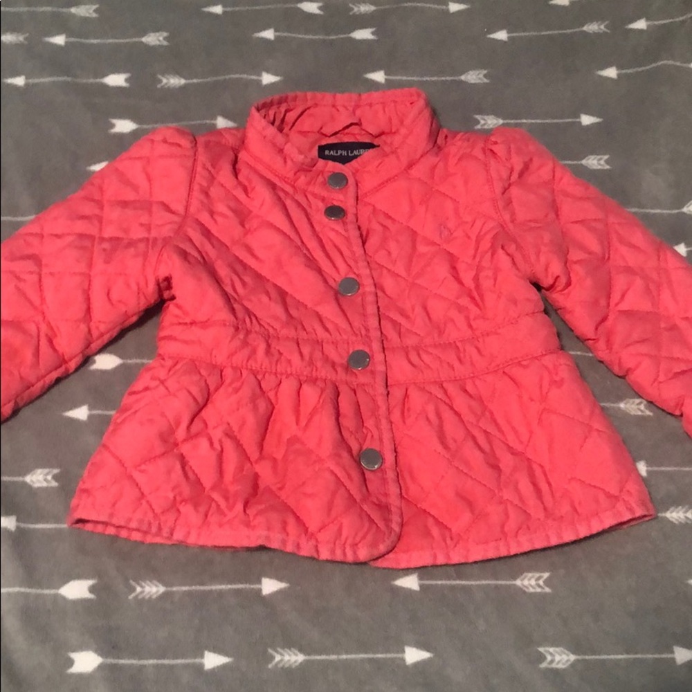 Baby Girls Ralph Lauren Quilted Jacket
